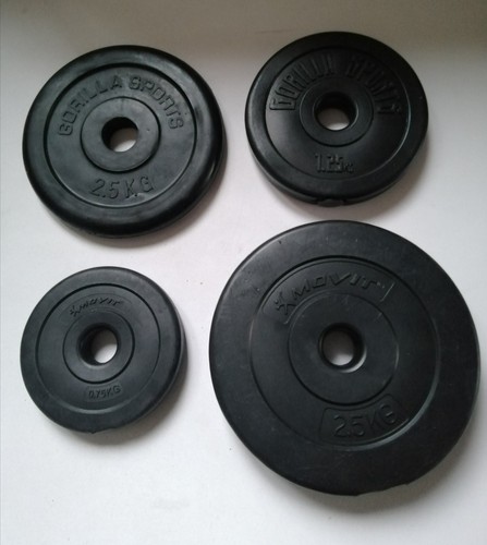 Hantelscheibe 5kg 1x - 4x, 2x
